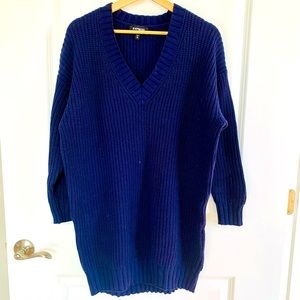 Oversized sweater dress